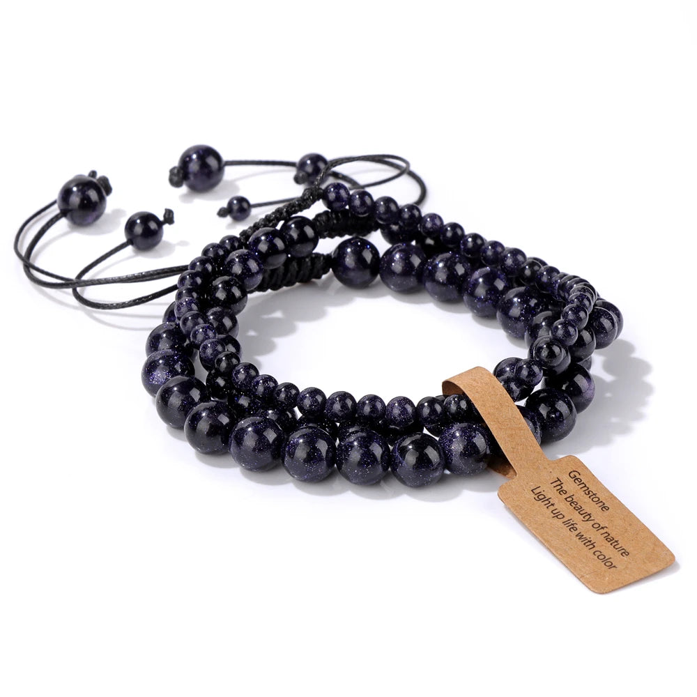 Bohemian-style gemstone bracelet with vibrant colors