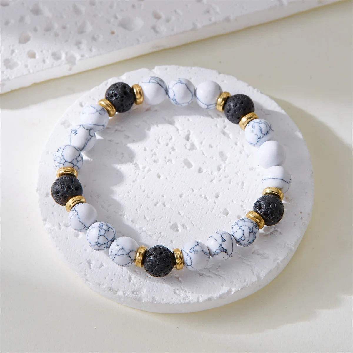 Friends bracelet with gold-tone accents