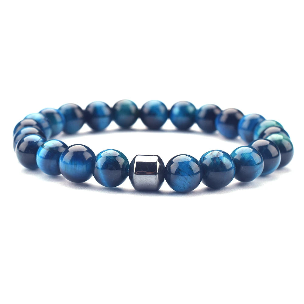 Gift-ready gemstone bracelet in eco-friendly box