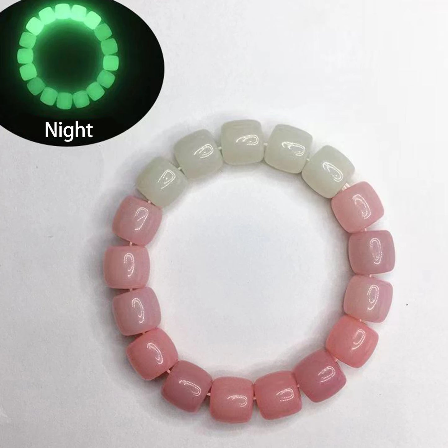 Halloween party look with luminous bracelet