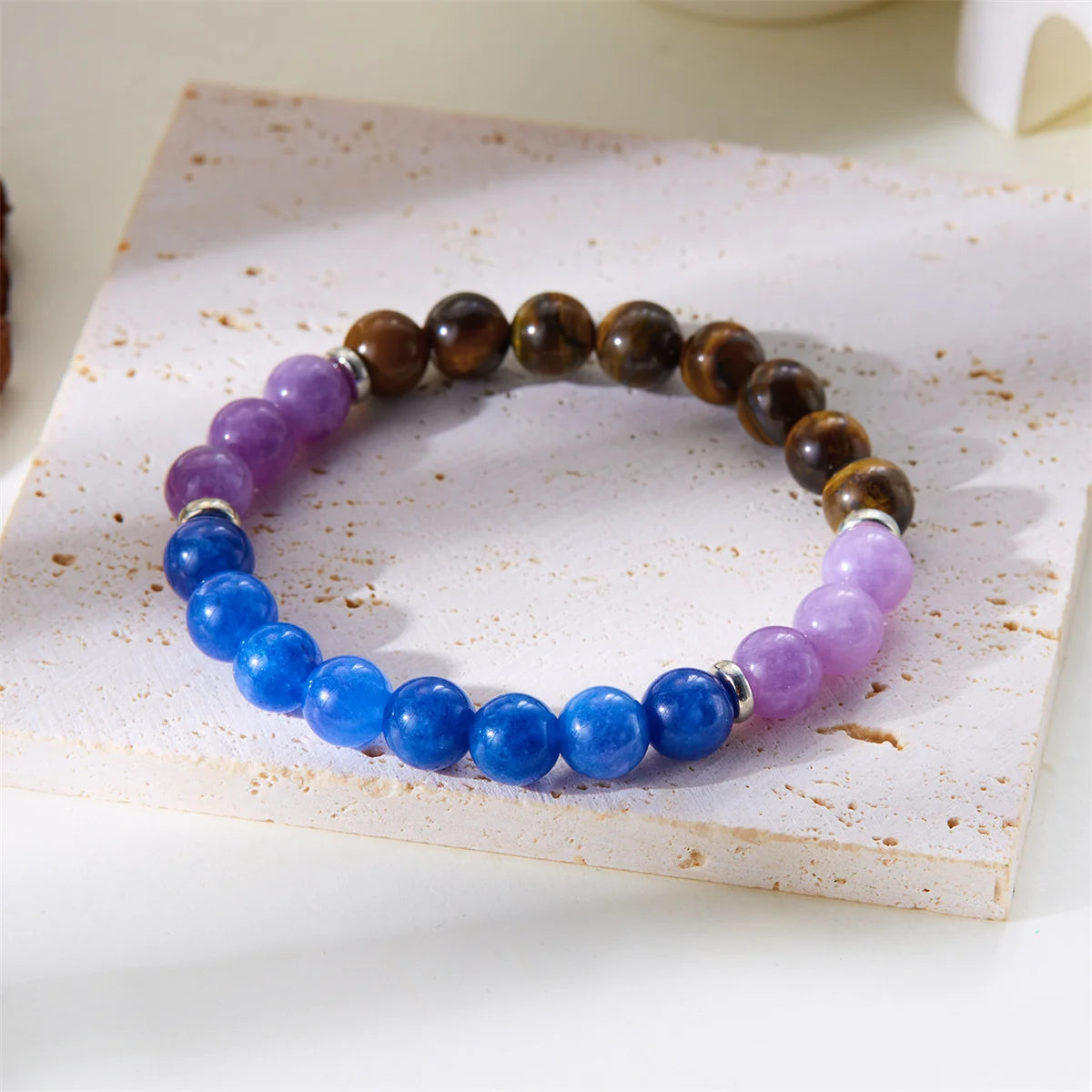 Law of attraction love bracelet with pink quartz