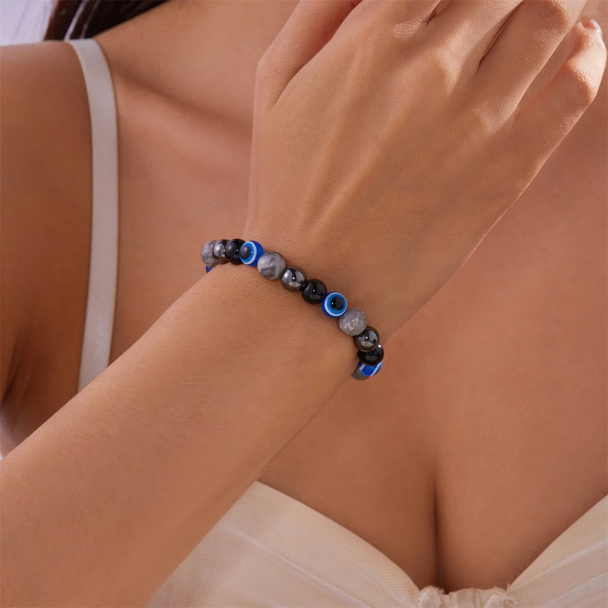 Matching intention bracelets for couples
