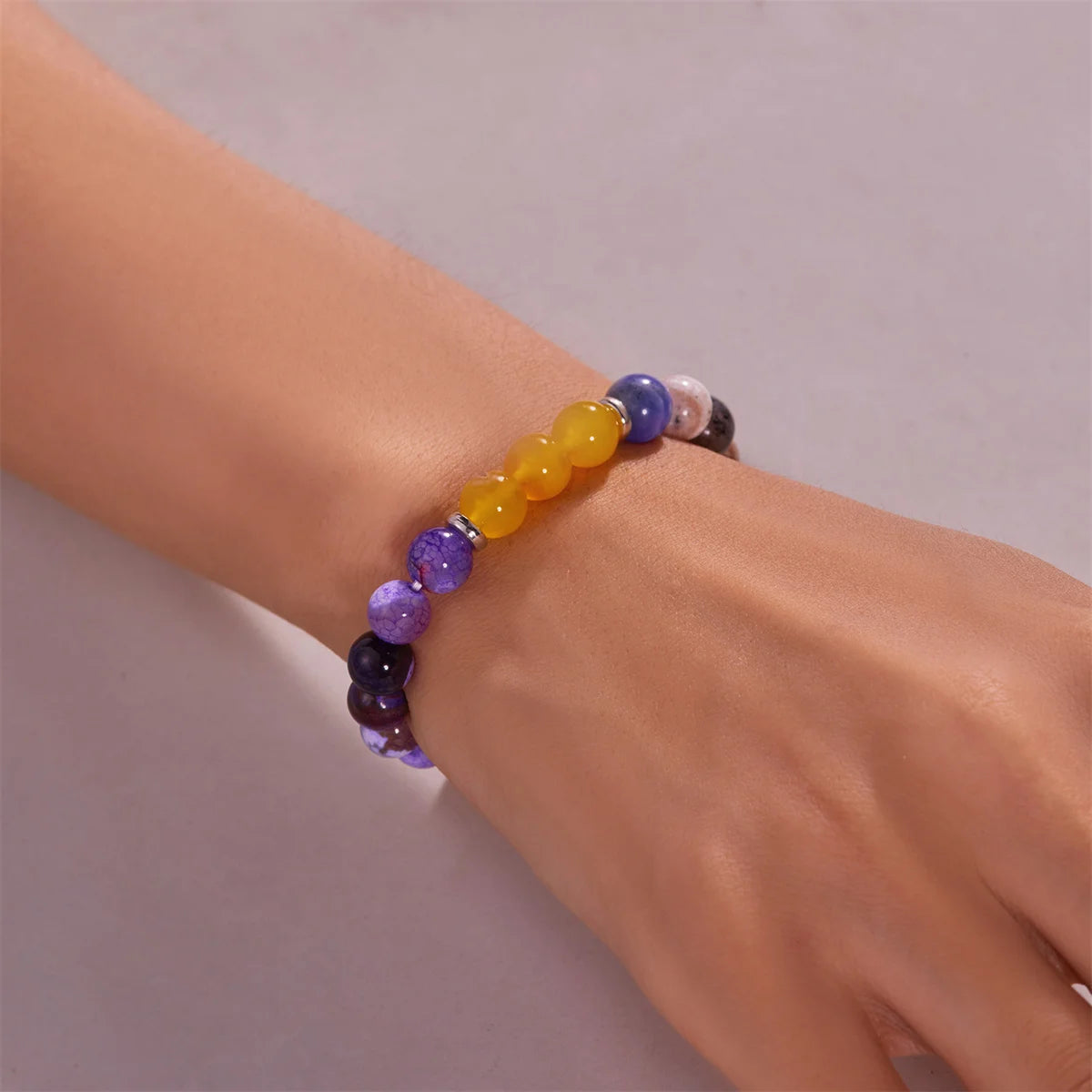 Mood-boosting bracelets with charm details