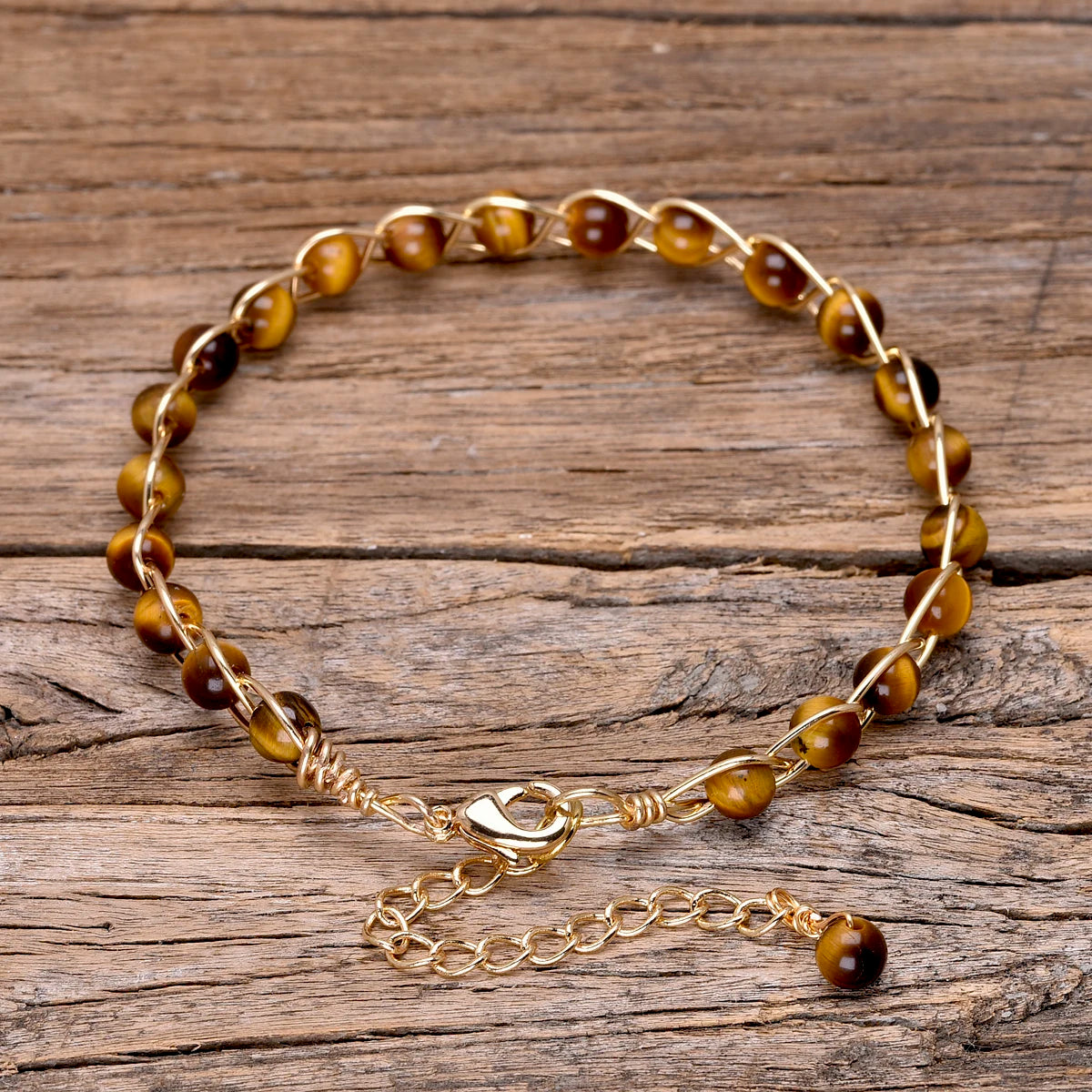 Multi-stone bracelet for emotional balance