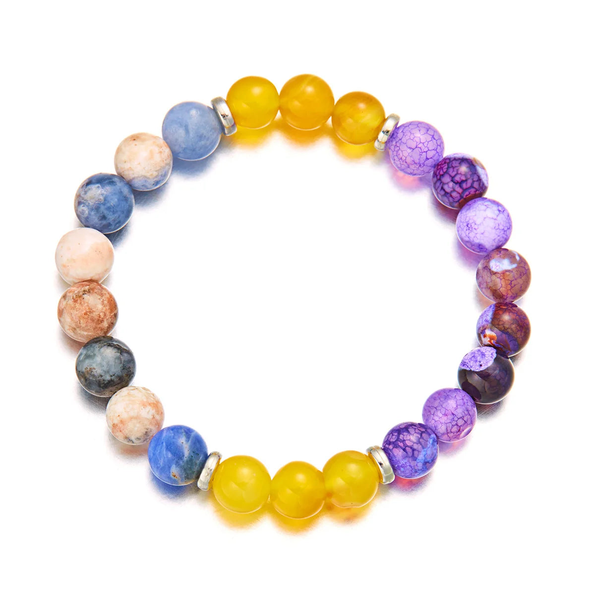 Success intention bracelet with bold creative colors