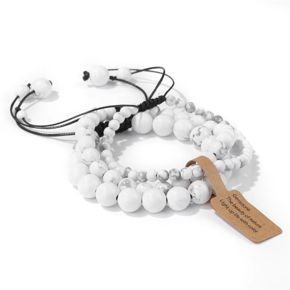 Unique boho-chic gemstone bracelet with an earthy feel