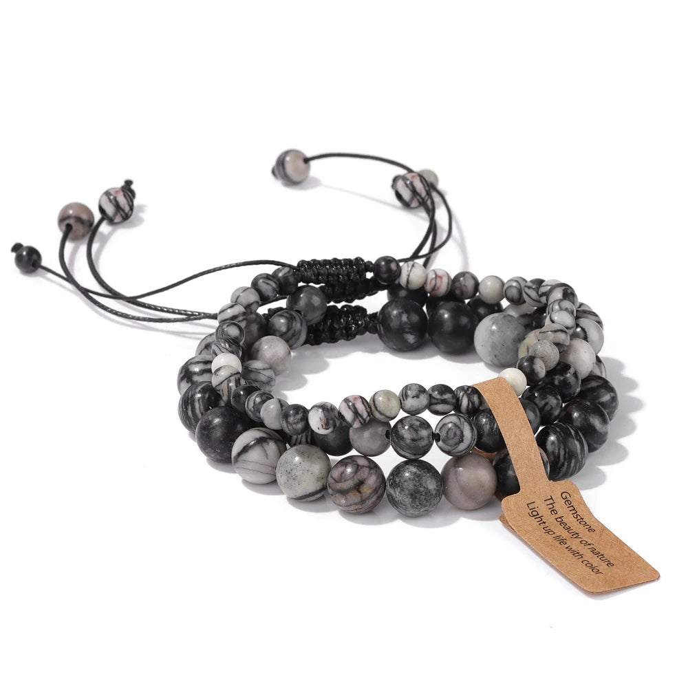 Vibrant mixed-color gemstone bracelet for balance and harmony