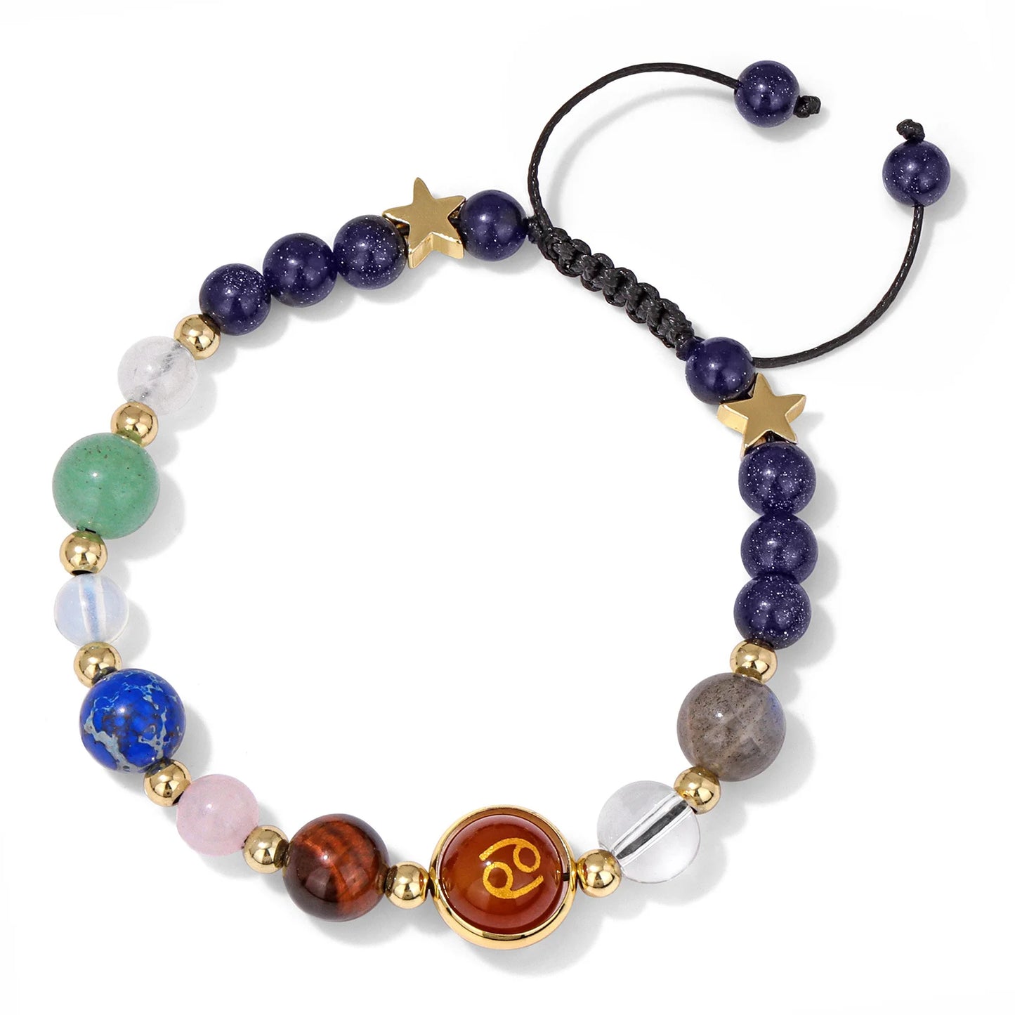 cancer-themed bracelet with a mystical and spiritual touch.