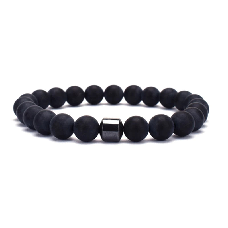 matte stone bracelet symbolizing growth and renewal