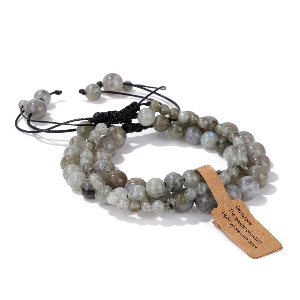 pendant on a beaded bracelet