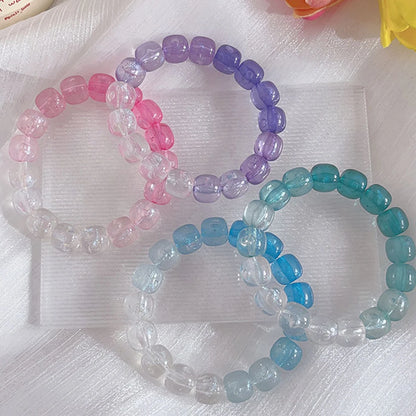 Beaded luminous bracelet for party outfits