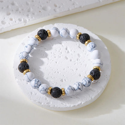 Friends bracelet with gold-tone accents