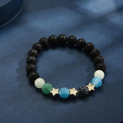 Women's yoga bracelet with luminous pendant