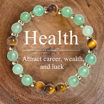 Handmade Reiki energy bracelet for success and wealth