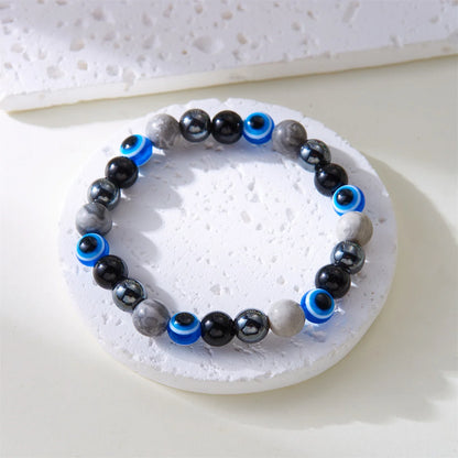 Wealth and money bracelet with golden tones